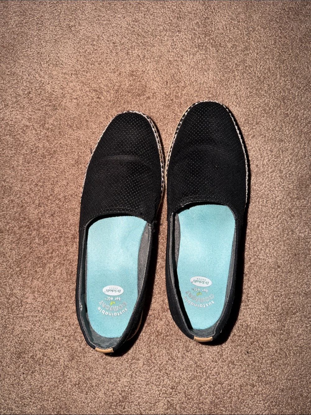 Black Slip-Ons